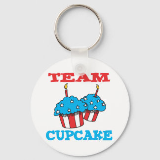 TEAM CUPCAKE KEYCHAIN
