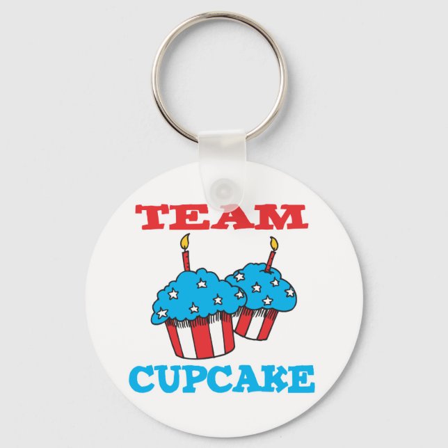 TEAM CUPCAKE KEYCHAIN (Front)