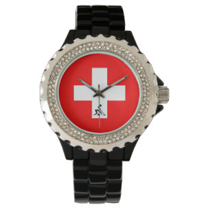 Team Curling Swiss Watch