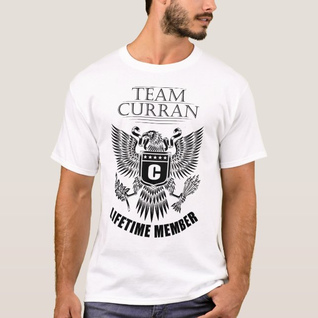 Team Curran Lifetime member T-Shirt (Front)
