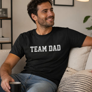 Team Dad Funny Personalized Father's Day T-Shirt