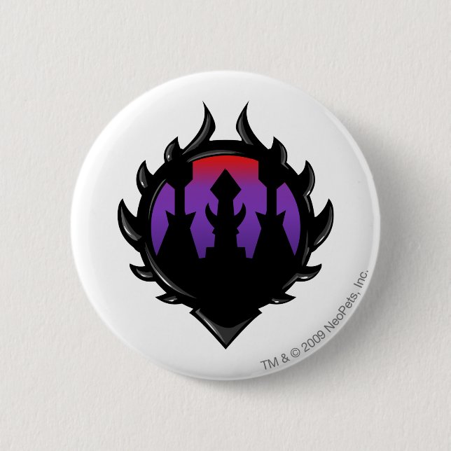 Team Darigan Citadel Logo 2 Inch Round Button (Front)