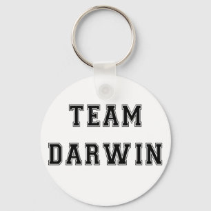 Team Darwin (B&W) Keychain