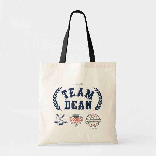 Team Dean Gilmore Girls Design Tote Bag (Front)