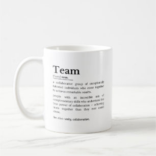 Team Definition – The Power of Collaboration Coffee Mug