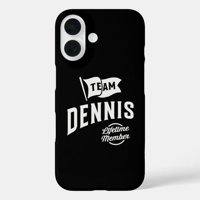 Team Dennis Lifetime Member Case-Mate iPhone Case (Back)