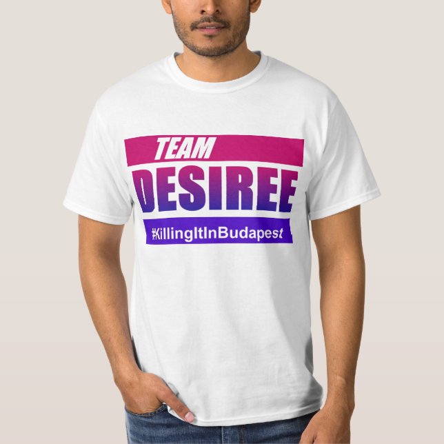 Team Desiree T-Shirt (Front)