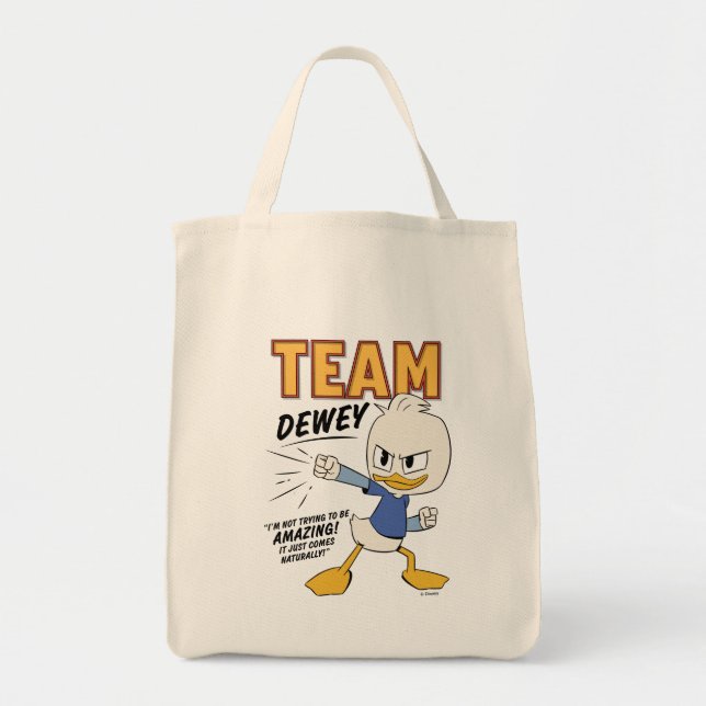 Team Dewey Tote Bag (Front)