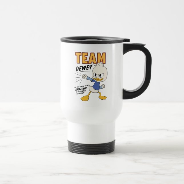 Team Dewey Travel Mug (Right)
