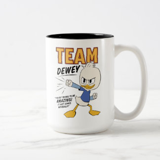Team Dewey Two-Tone Coffee Mug