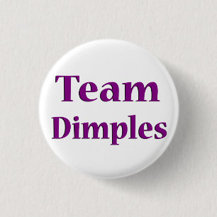 Team Dimples Button 1 1/4 inch