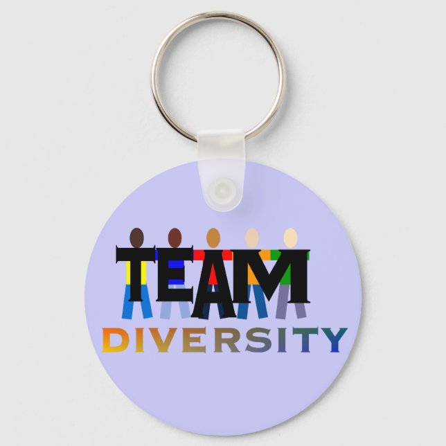 Team Diversity Keychain (Front)