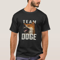 Team Dogecoin - Angry Shiba Meme For Doge Coin Inv