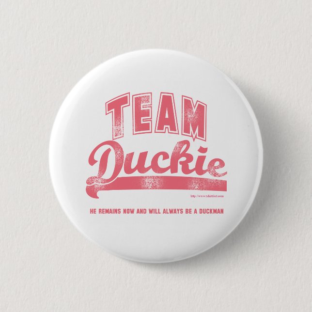 Team Duckie 2 Inch Round Button (Front)