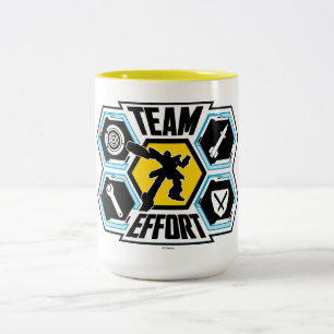 Team Effort Two-Tone Coffee Mug