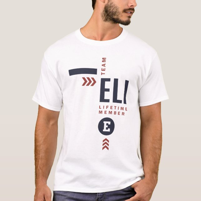 Team Eli T-Shirt (Front)