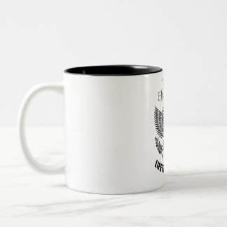 Team Emmons Lifetime member Two-Tone Coffee Mug