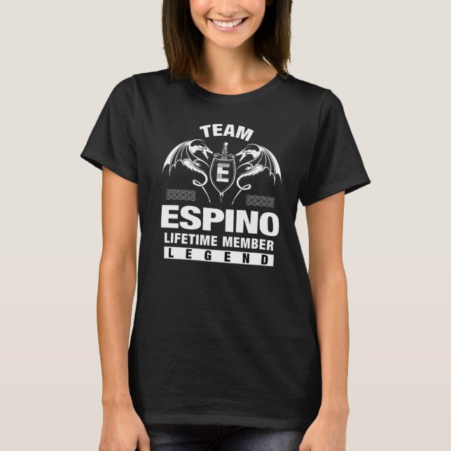 Team Espino Lifetime Member T-Shirt (Front)