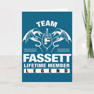 Team Fassett Lifetime Member Gift Illustration Card