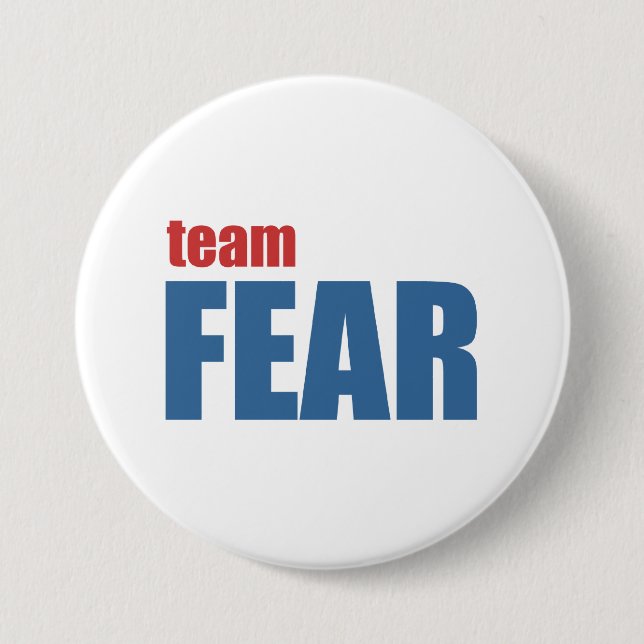 Team Fear Button (Front)