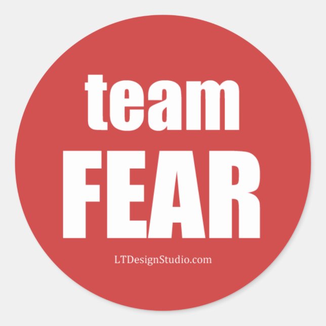 Team Fear - Stickers (Front)