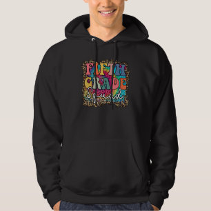 Team Fifth Grade Squad First Day of Back to School Hoodie