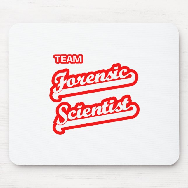 Team Forensic Scientist Mouse Pad (Front)