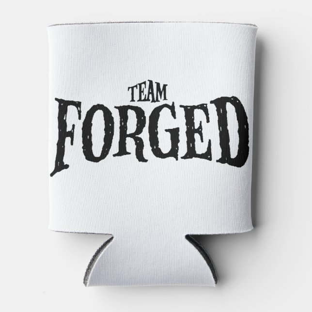 Team Forged Beer Can Holder #2 Cooler (Front)