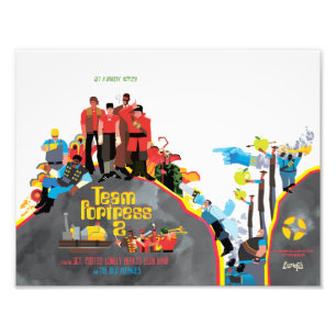 Team Fortress Sargeant Pootis art print