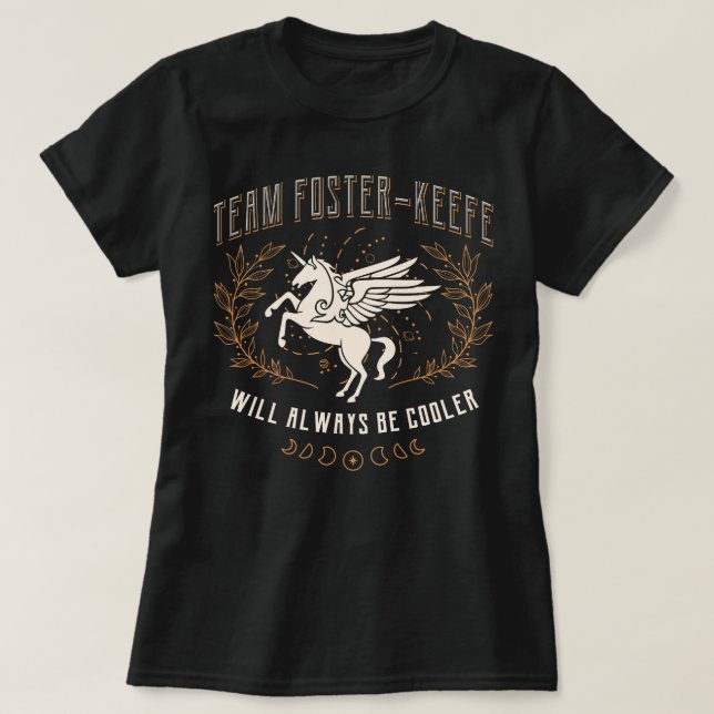 Team Foster Keefe Keeper of the Lost Cities Symbol T-Shirt (Design Front)