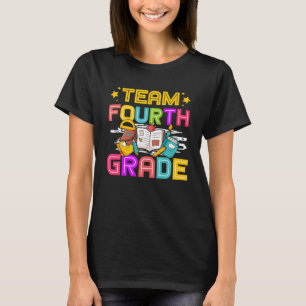 Team Fourth Grade 4th Grade Back To School T-Shirt