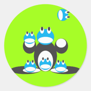 Team frog - sticker