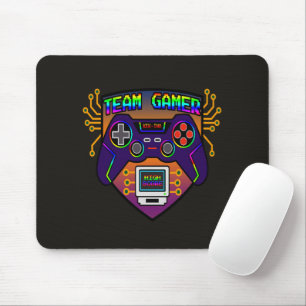 Team Gamer, retro gaming controller mousepad