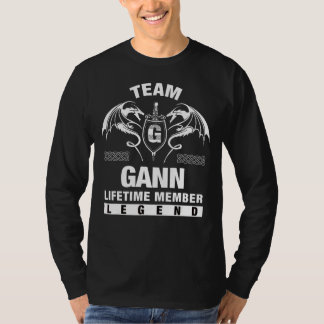 Team Gann Lifetime Member T-Shirt