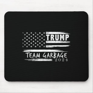 Team Garbage For Trump 2024 Garbage For Trump Vote Mouse Pad