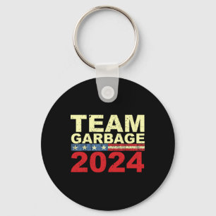 Team Garbyge For Trump Elections Vote For Trump 1  Keychain