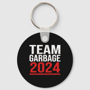 Team Garbyge For Trump Elections Vote For Trump Keychain