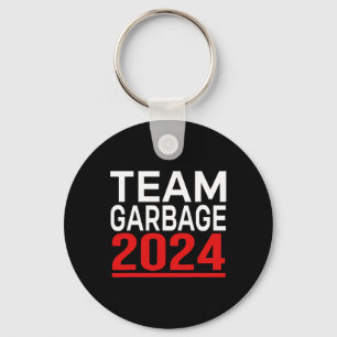 Team Garbyge For Trump Keychain