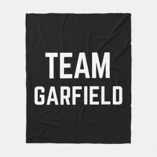TEAM Garfield  Friend, Family Fan Club Support  Fleece Blanket