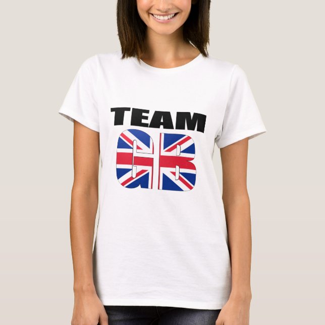 Team GB British Flag T-shirt (Front)