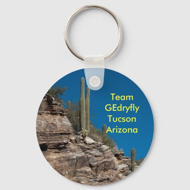Team GEdryfly Tucson Arizona Keychain (Front)