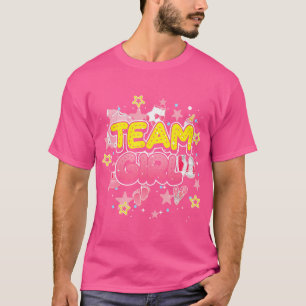 Team Gender Reveals Team Girl Pink Team T-Shirt