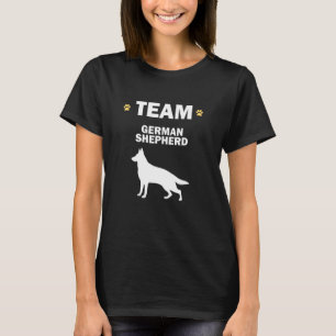Team German Shepherd Cute Cool Dog T-Shirt