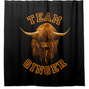 Team Ginger Highland Cow