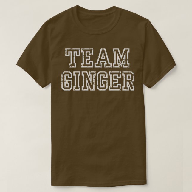Team Ginger T-Shirt (Design Front)