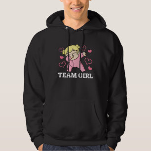 Team Girl Gender Reveal Hoodie