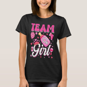 Team Girl Matching Family Baby Party Gender Reveal T-Shirt