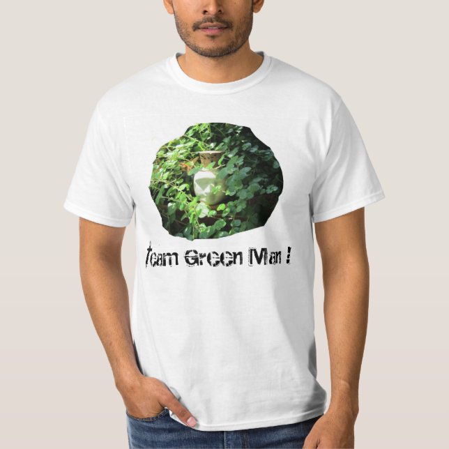 Team Green Man ! Value T. T-Shirt (Front)