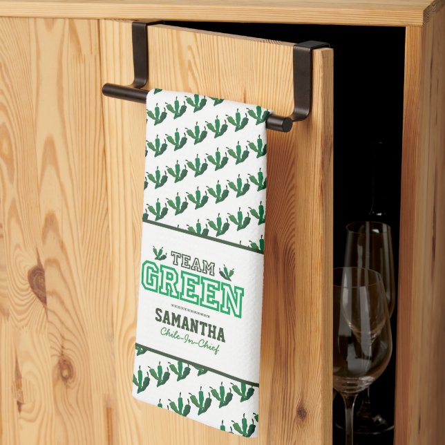 TEAM GREEN Member Kitchen Towel (Thirds Fold)