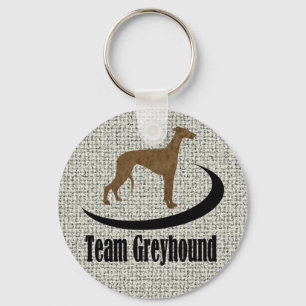 Team Greyhound Logo Keychain